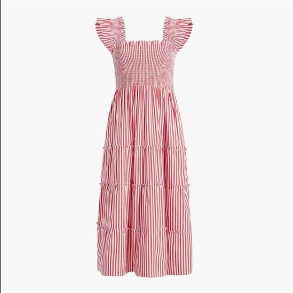 ISO Red striped nap dress!! Size small